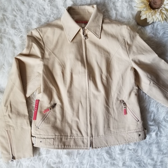 Prada Jackets & Blazers - Prada Jacket Beige/Nude